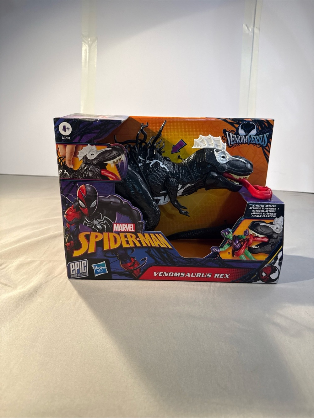 Hasbro Marvel Venomsaurus Rex Action Figure - Black & Red
